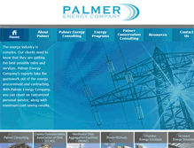 Tablet Screenshot of palmerenergy.com